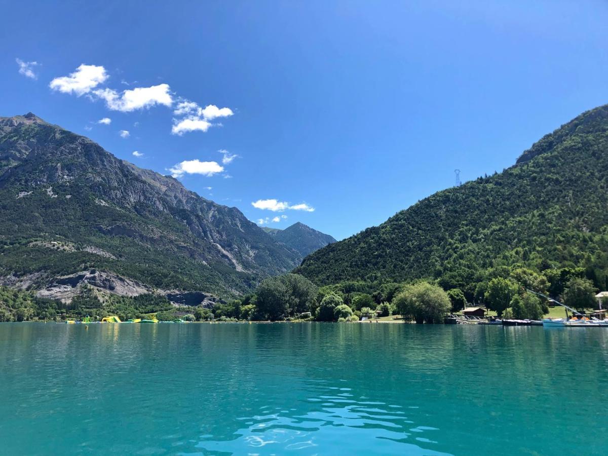 Huttopia Lac De Serre-Poncon Le Lautaret Buitenkant foto
