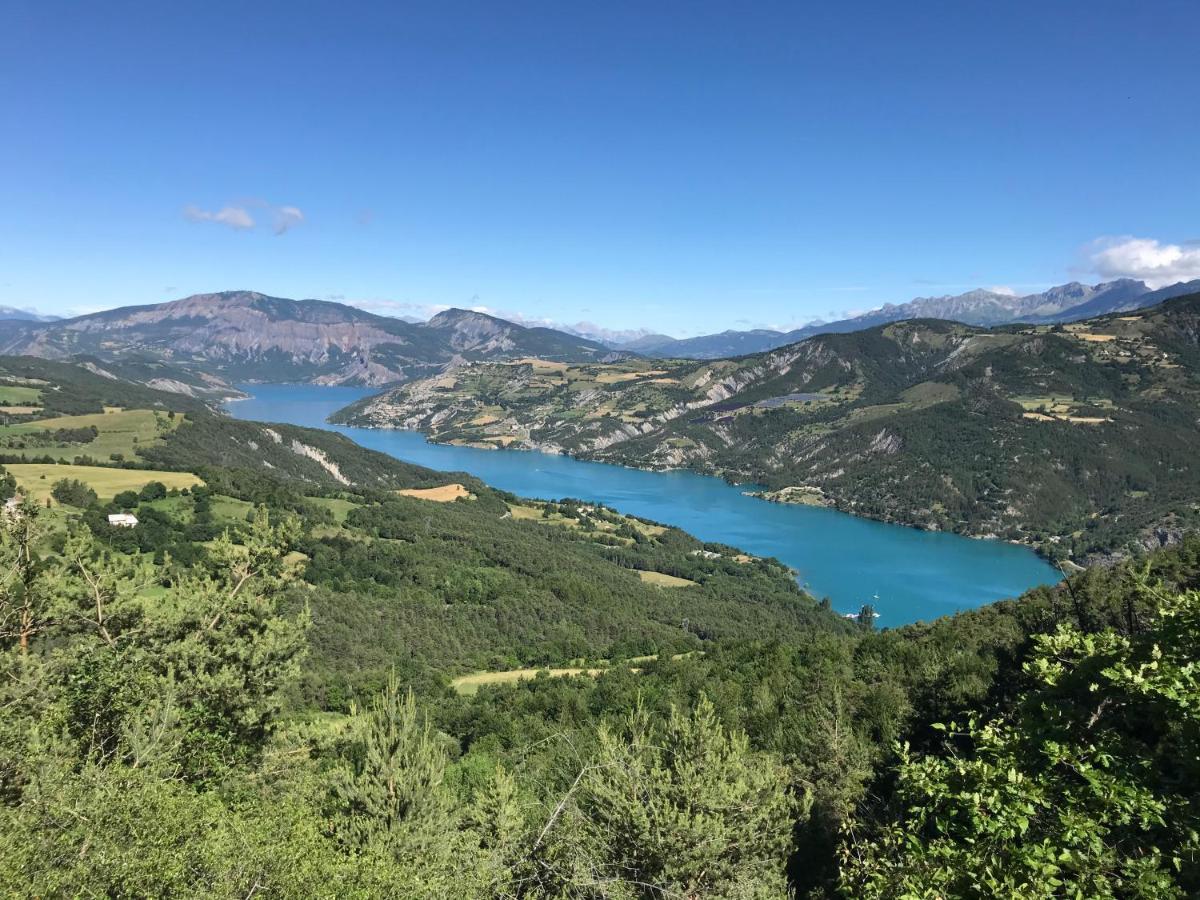 Huttopia Lac De Serre-Poncon Le Lautaret Buitenkant foto